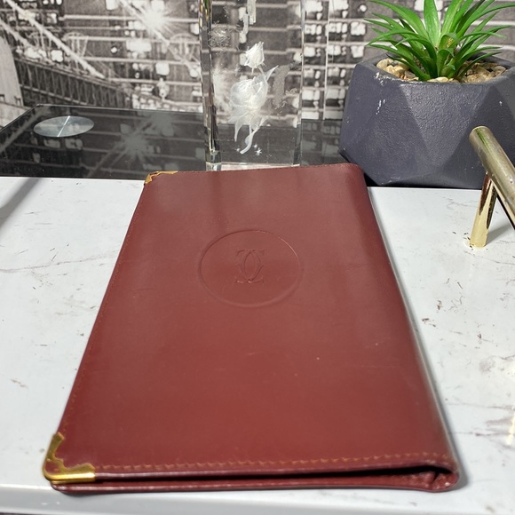 Authentic Cartier Checkbook Holder Wallet - Picture 10 of 10